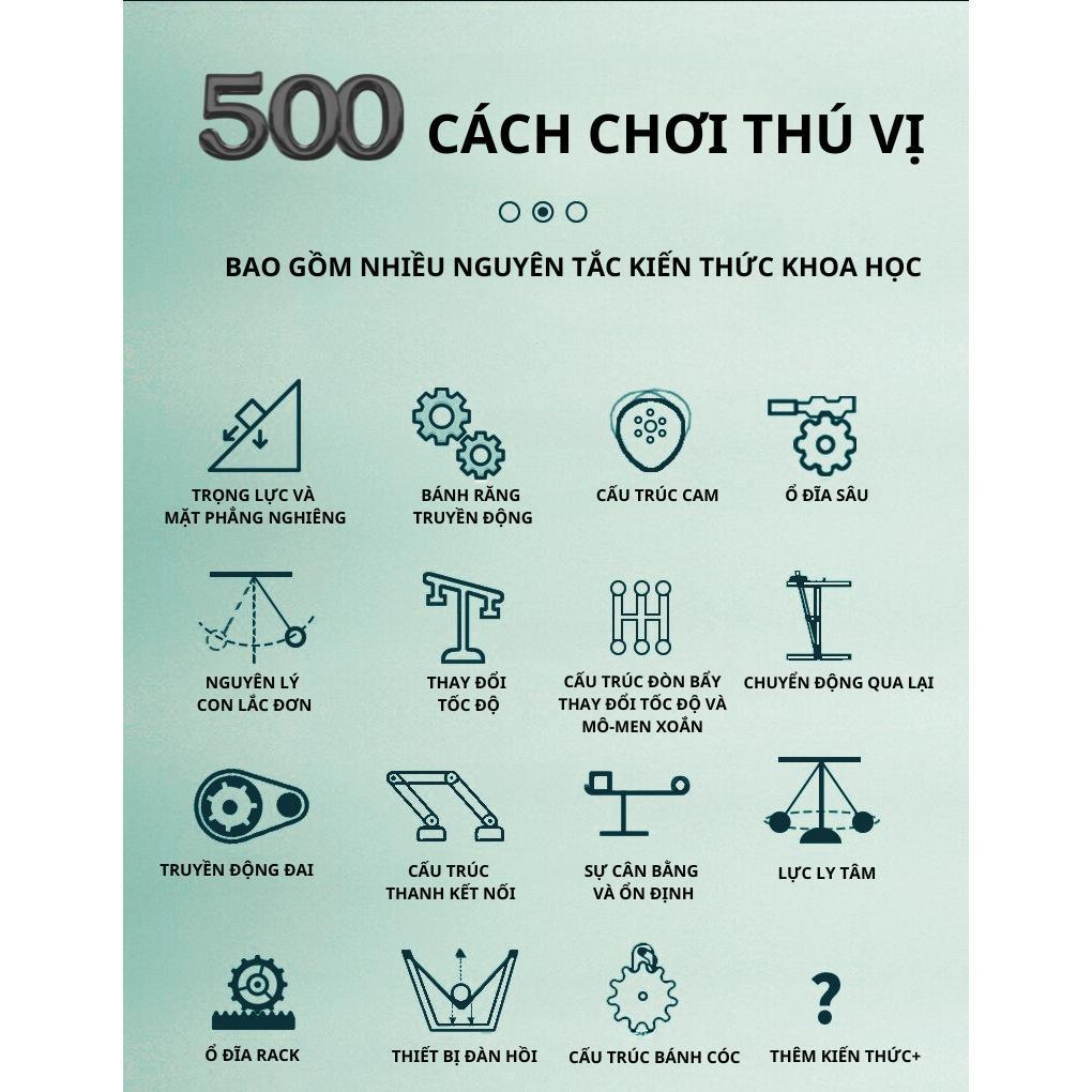 {LG-100}Bộ Lắp Ráp Kỹ Thuật 9686 Chi Tiết Có Động Cơ,Sách Hướng Dẫn ,Đồ Chơi Xếp Hình Trí Tuệ MYA KIDS