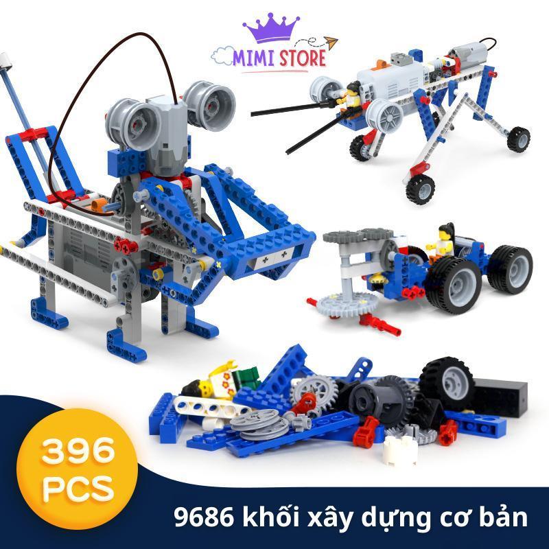 {LG-100}Bộ Lắp Ráp Kỹ Thuật 9686 Chi Tiết Có Động Cơ,Sách Hướng Dẫn ,Đồ Chơi Xếp Hình Trí Tuệ MYA KIDS