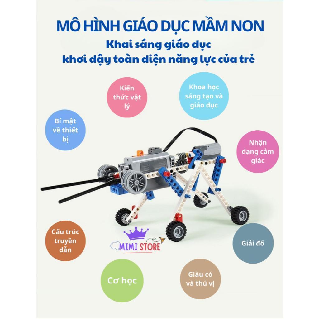 {LG-100}Bộ Lắp Ráp Kỹ Thuật 9686 Chi Tiết Có Động Cơ,Sách Hướng Dẫn ,Đồ Chơi Xếp Hình Trí Tuệ MYA KIDS