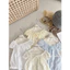 Áo Trễ Vai Nữ Babydoll Tay Bèo Phong Cách Hàn Quốc by.Thanhhuyenclothings