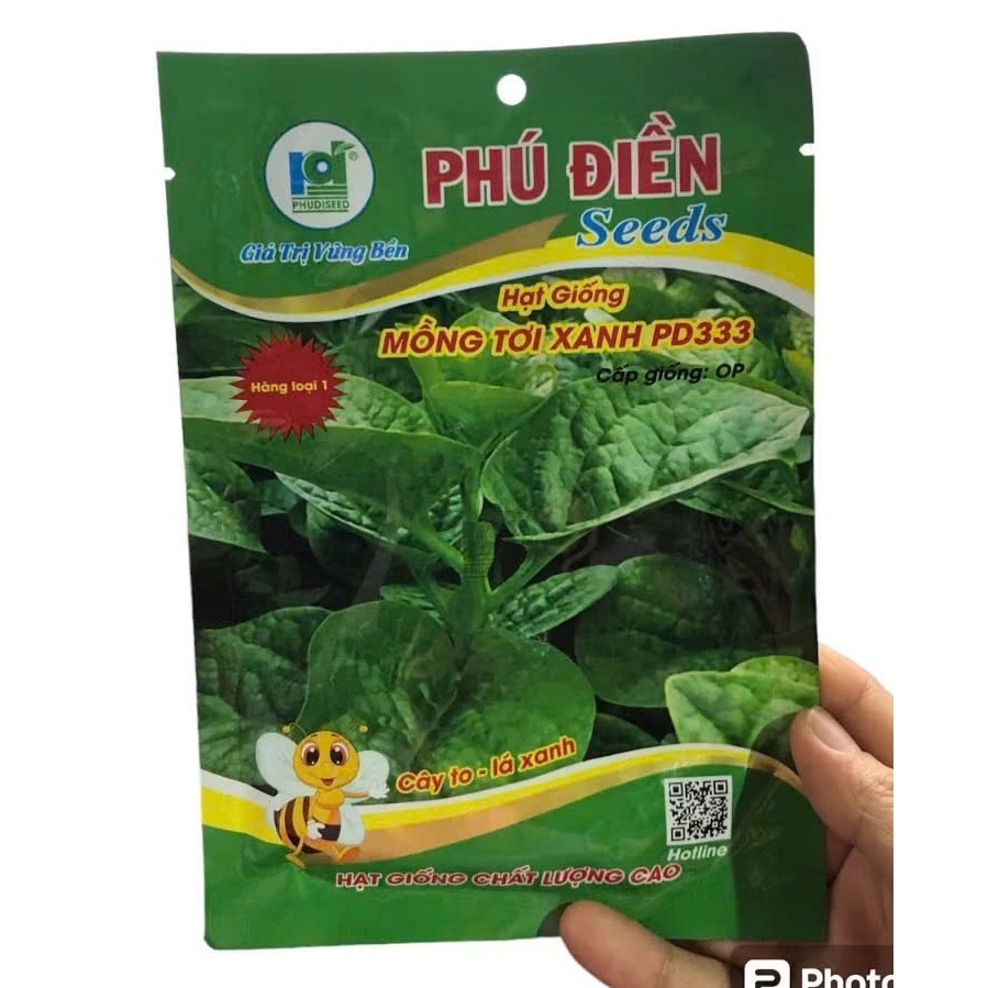 Hạt Giống Rau Ăn Lá Mùa Nóng – Dễ Trồng, Chịu Nhiệt Tốt, Ít Sâu Bệnh, Thu Hoạch Sau 15–20 Ngày