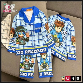 Pijama Thun Lạnh Bé Trai Hoạt Hình – Đồ Ngủ Bé Trai Mát Mẻ Dễ Thương Size 11-45kg