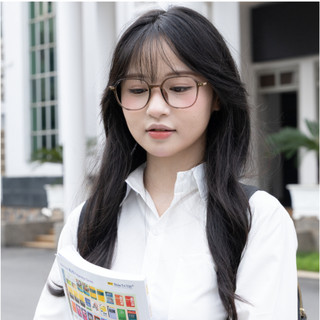 Kính Cận Dáng Vuông Eye Plus TR007 Gọng Kính Lõi Thép Chuôi Bọc Nhựa TR90 Bền Bỉ Thời Trang Unisex