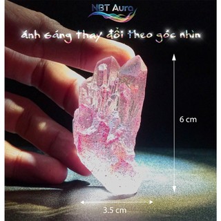 4 Tặng 1 - Tinh Thể Hồng Khổng Tước Ánh Kim – Aurora Peacock Crystal