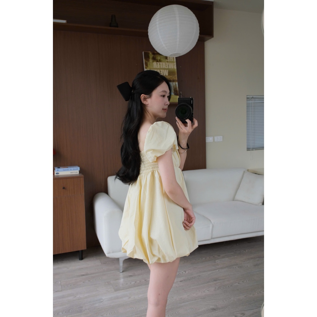 Alice Dress (TSW) Váy babydoll tay bồng dáng phồng Nữ the.sweaterweather