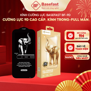 Kính Cường Lực iPhone 9D Cao Cấp Basefast Dán Màn Hình Trước dùng cho máy từ X-17PRM