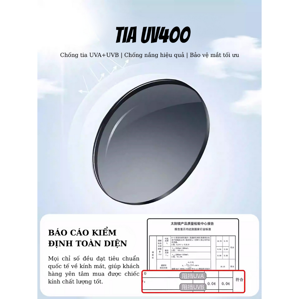 Kính Râm Du Lịch Nữ INNI Form Mắt Mèo Chống UV Chống Chói, Kính Mát Nữ Hot Trend 2026 - 11531
