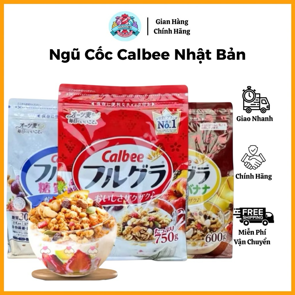Calbee - Ngũ Cốc Giá Tốt, Chính Hãng, Đảm Bảo | Shopee Việt Nam