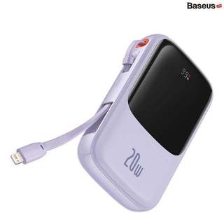 Pin dự phòng 20.000mAh Baseus Qpow Pro sạc nhanh 20W - liền cáp L có xước