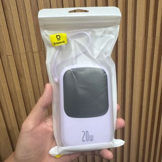 Pin dự phòng 20.000mAh Baseus Qpow Pro sạc nhanh 20W - liền cáp L có xước