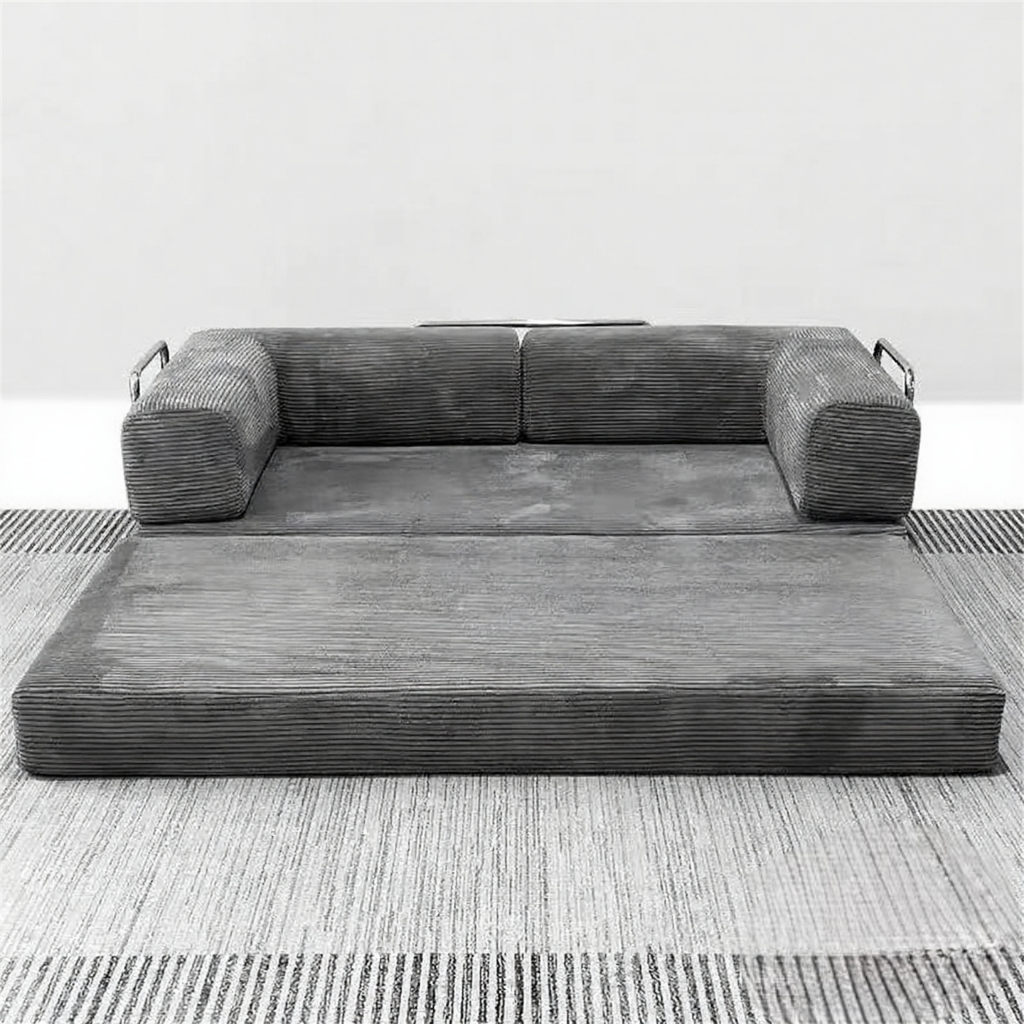 Dreamory Sofa Teddy Sofa Giường Đa Năng Dài 1.8/2.2m,Mút Xốp Mật Độ 45D,Vải Nhung Gân,Vỏ Bọc Có Thể Tháo Rời | BigBuy360 - bigbuy360.vn
