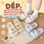 Dép Đi Trong Nhà EVA Đế Mềm Êm Chân Chống Trượt, Dép Quai Ngang Hình Cún Puppy Dễ Thương Siêu Xinh