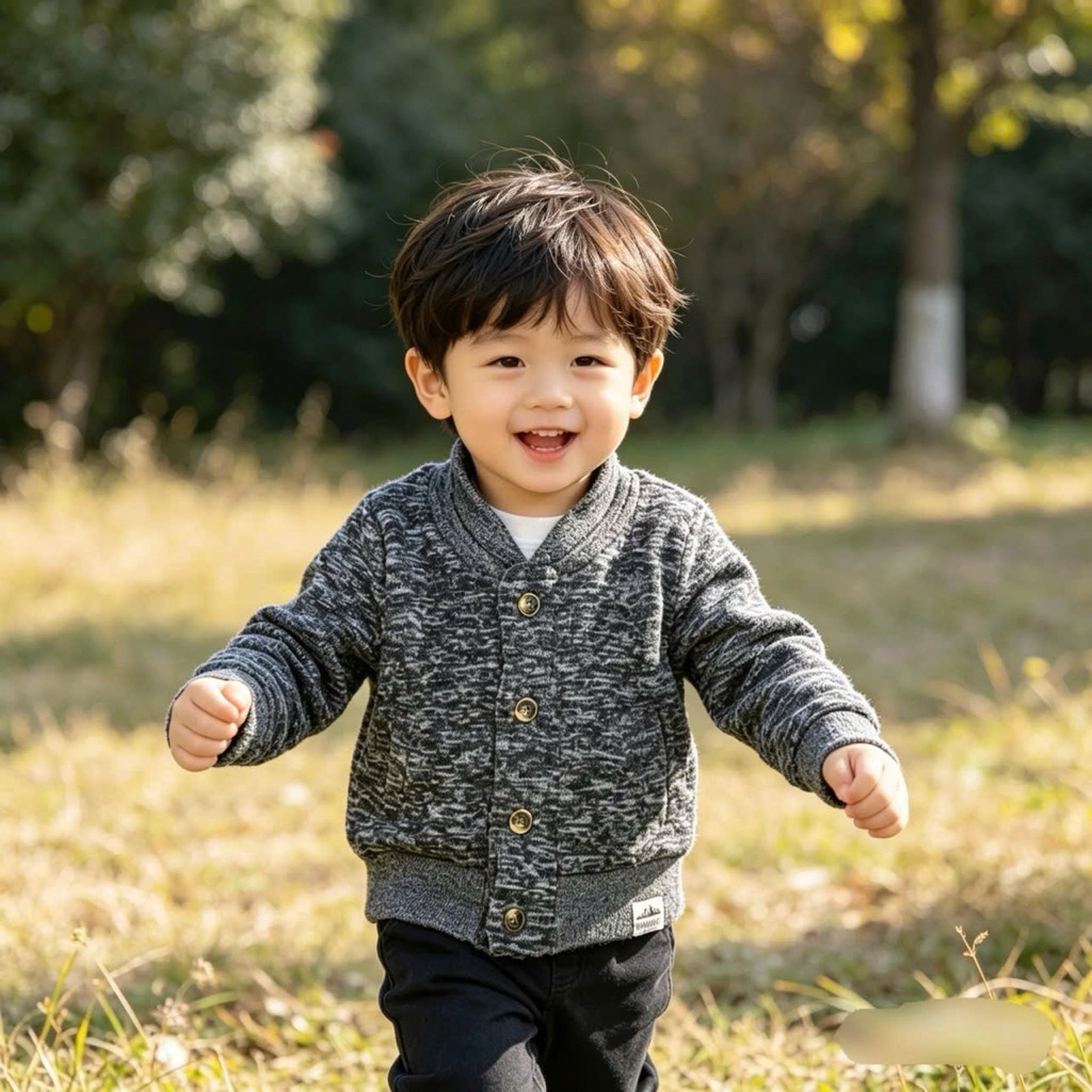 Áo khoác bé trai nỉ xuất khẩu C7015 – áo khoác trẻ em thu đông cao cấp 1–7 tuổi (10–23kg), hàng xuất dư xịn