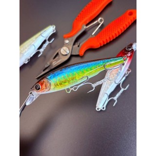 mồi câu lure chẽm măng chét nhòng minnow 90mm 10gam