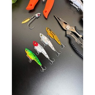 mồi câu cá sắt 50mm 10gam câu cá lóc chẽm..