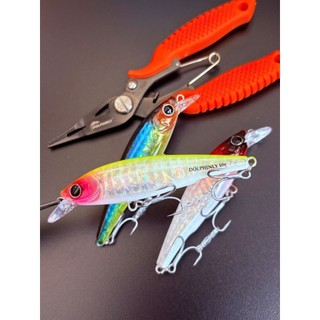 mồi câu lure chẽm măng chét nhòng minnow 90mm 10gam