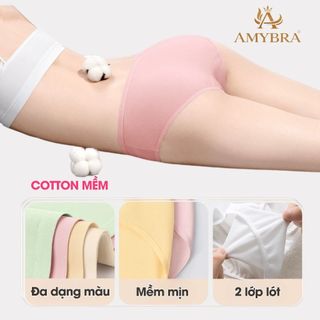 Set 5 Quần Lót Dùng 1 Lần Cho Nữ – Quần Lót Giấy Cotton Cao Cấp Mềm Mại Tiện Lợi Đi Du Lịch AMYBRA