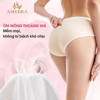 Set 5 Quần Lót Dùng 1 Lần Cho Nữ – Quần Lót Giấy Cotton Cao Cấp Mềm Mại Tiện Lợi Đi Du Lịch AMYBRA