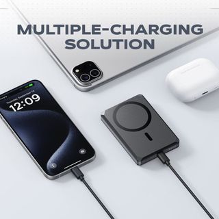 Pin dự phòng 5000mAh VEGER X5, có định vị Táo find my, sạc nhanh 20w & không dây