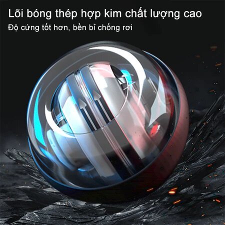 Bóng tập cổ tay GYRO BALL PRO tăng cường sức mạnh, phiên bản nâng cấp 2026 đèn màu, tăng lực xoay | BigBuy360 - bigbuy360.vn