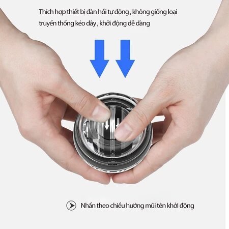 Bóng tập cổ tay GYRO BALL PRO tăng cường sức mạnh, phiên bản nâng cấp 2026 đèn màu, tăng lực xoay | BigBuy360 - bigbuy360.vn