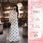 Set lụa chấm bi cổ yếm GUMIN thiết kế áo sát nách cổ yếm phối kèm chân váy midi dài xoè nhẹ tiểu thư thanh lịch sang trọ