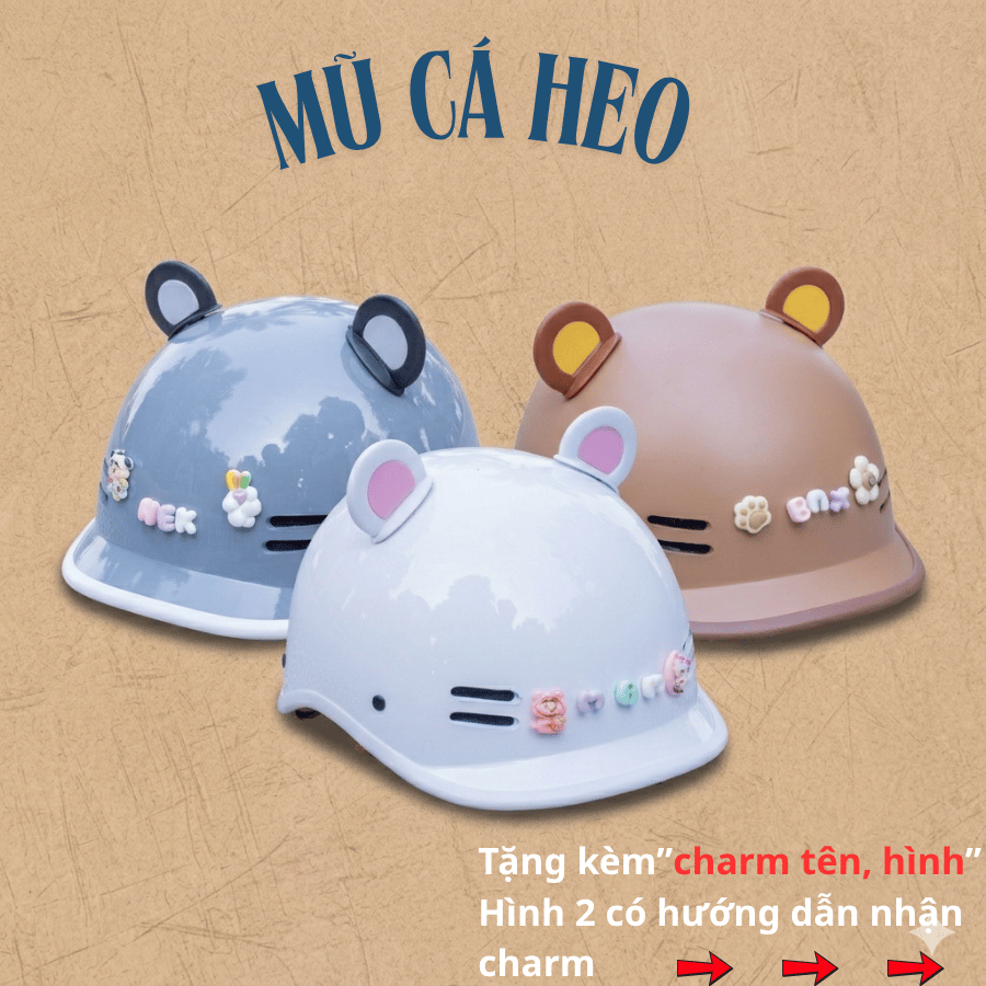 (NÓN CÁ HEO ĐẠT CHUẨN) Mũ bảo hiểm cá heo nam nữ BẢN CAO CẤP chính hãng Javiva-Bảo hành 12 tháng