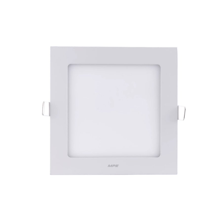 (CHÍNH HÃNG) MPE -  Đèn Led âm trần mặt vuông MPE seri SPL, đèn âm trần vuông siêu mỏng, 6W/9W/12W/18W/24W, Led panel