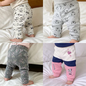 Quần nỉ bông sơ sinh dễ thương C4389 L057 cho bé 0–9m (3–9kg), chất nỉ mềm ấm, mặc nhà/đi chơi