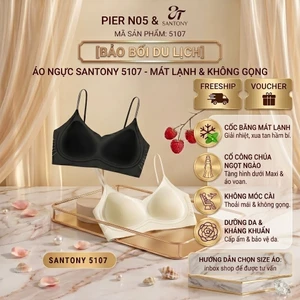 Áo Ngực Santony PIER N°5 5107 - Thiết Kế "Cốc Băng Nhỏ" Quyện Hương Hoa Sơn Trà & Tinh Chất Bạc Hà