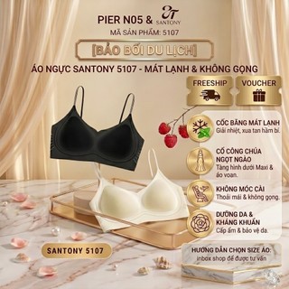 Áo Ngực Santony PIER N°5 5107 - Thiết Kế "Cốc Băng Nhỏ" Quyện Hương Hoa Sơn Trà & Tinh Chất Bạc Hà