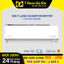 Máy Lạnh Sharp Inverter 1.5 HP AH-X13CEW Tiết Kiệm Điện Độ Bền Cao BH 24 Tháng