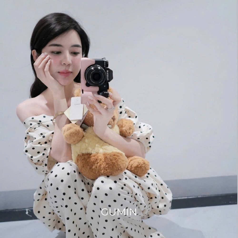 Set bộ trễ vai GUMIN thiết kế áo trễ vai tay ngắn kèm quần suông dài sang chảnh, Set đồ nữ đi biển thanh lịch
