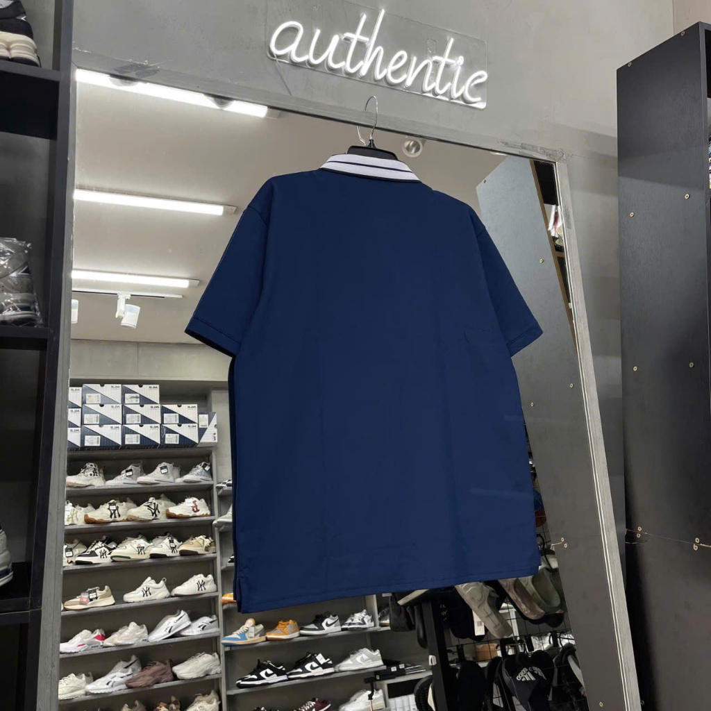 Áo Polo New Era New York Yankees Đen Trắng, Tinh Tế Sang Trọng, Trẻ Trung xuống Phố