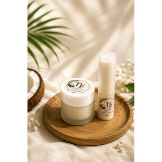 Son dưỡng môi dầu dừa handmade 10g - Dưỡng ẩm môi khô nứt nẻ - Mềm môi giảm bong tróc