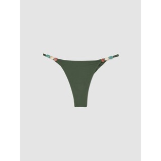 Quần bơi nữ OVS, quần bikini đi biển màu xanh rêu siêu xinh hàng VNXK