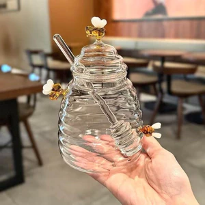 Hũ Đựng Mật Ong Bằng Thuỷ Tinh