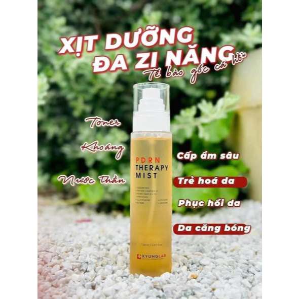 (Tặng 1m nạ PDRN)Xịt khoáng kyunglab PDRN chính hãng dưỡng ẩm, phục hồi da, chống lão hóa chai 150ml-ThyLee99