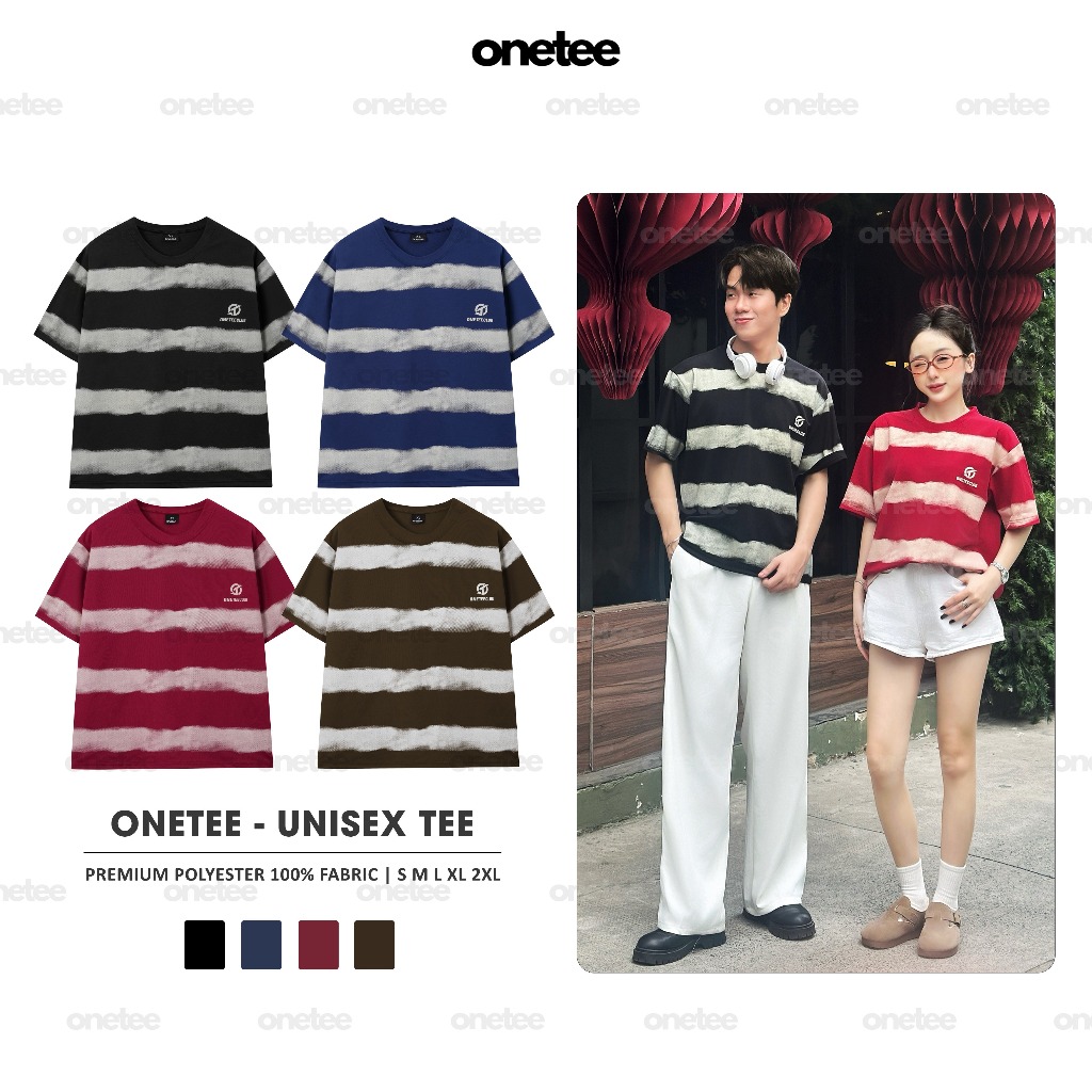 Áo Thun Local Brand Unisex OneTee IN LOANG Form Rộng Tay Lỡ Nam Nữ Cổ Tròn Top Menswear Women