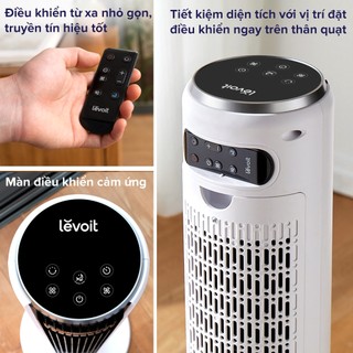 Quạt Tháp Không Cánh Levoit Classic 36 Inches – Làm Mát Nhanh Cho Phòng Ngủ