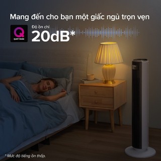Quạt Tháp Không Cánh Levoit Classic 36 Inches – Làm Mát Nhanh Cho Phòng Ngủ