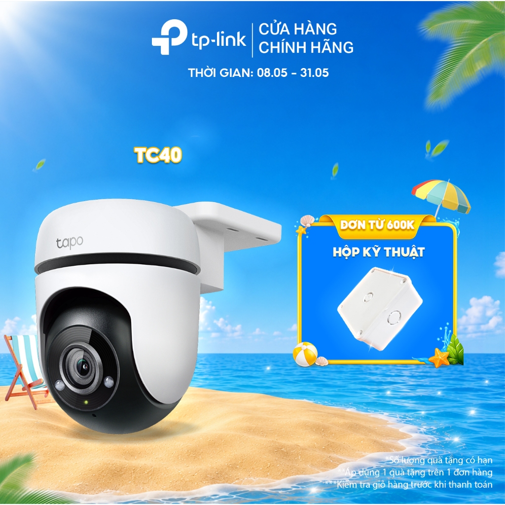 [FullHD, Chống Nước] Tapo Tp-Link TC40 / C510W / C520WS Quét 360 Độ | Phát Hiện Chuyển Động - Nhìn Đêm