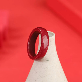 [ HOẢ TỐC ] NHẪN CHU SA (CINNABAR) ĐỎ KIM SA - PHONG THỦY BÌNH AN, MAY MẮN-  CHOU JEWELRY