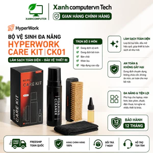 Bộ vệ sinh đa năng HyperWork Care Kit | CK01 - Hàng Chính Hãng