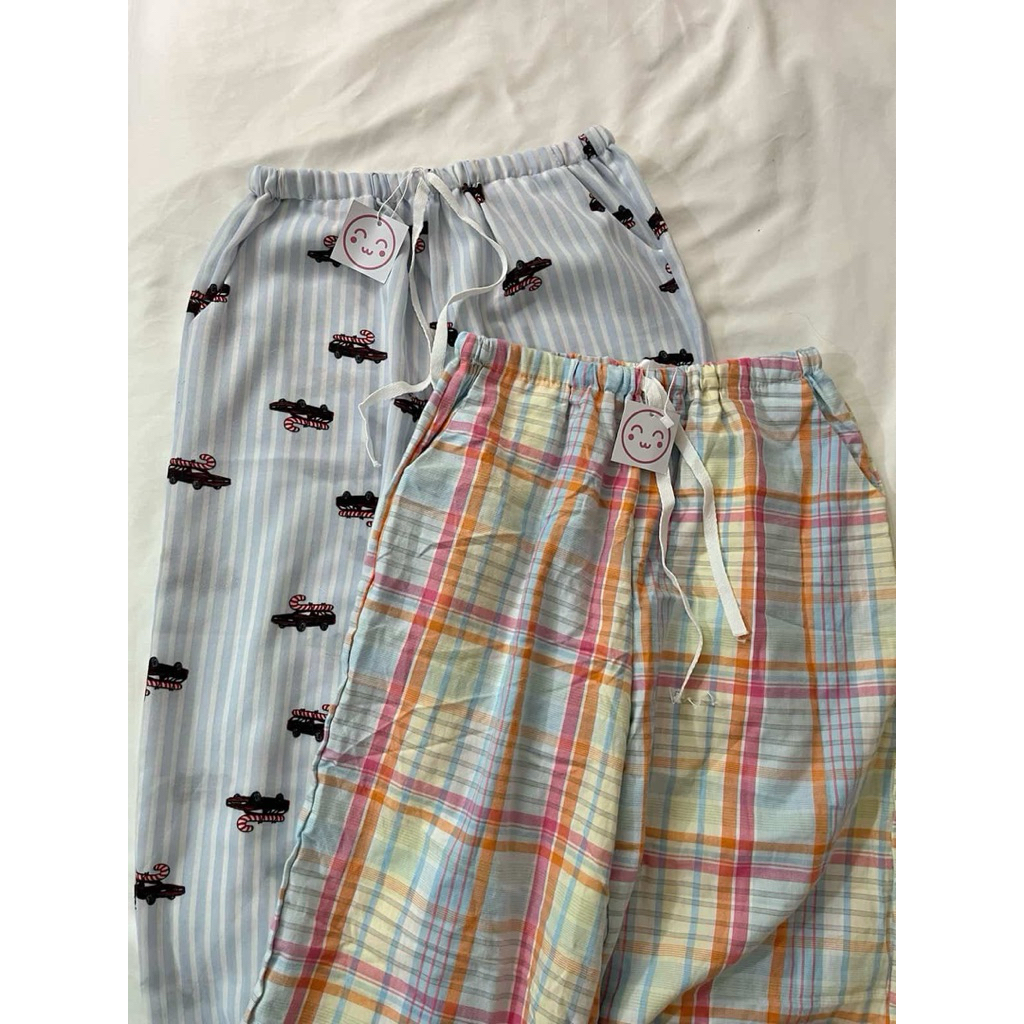 Quần dài thô cào bông hình cute | BigBuy360 - bigbuy360.vn