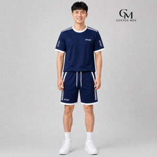 [Mua 2 tặng 1] Bộ Thể Thao In Sport Nam Tay Phối, Vải Tổ Ong Cao Cấp, Thoáng Mát Thấm Hút Mồ Hôi Tốt BHN78