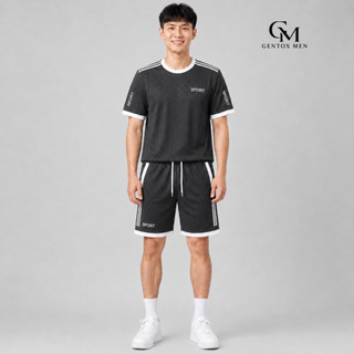 [Mua 2 tặng 1] Bộ Thể Thao In Sport Nam Tay Phối, Vải Tổ Ong Cao Cấp, Thoáng Mát Thấm Hút Mồ Hôi Tốt BHN78