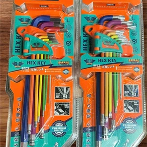 Bộ lục giác dài bafano đầu bi 9 chi tiết nhật bản