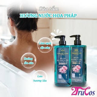 Sữa tắm tinh chất Collagen NS Organic Perfume Shower Gel 750ml (lưu hương nước hoa > 2h) 2Trucos