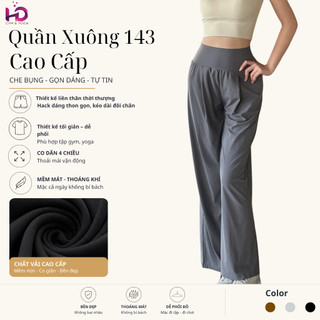 Quần CP nữ, model: DSP687.1.143 Xuông Ly Tuấn HD Tập Gym Joga, Cạp Cao